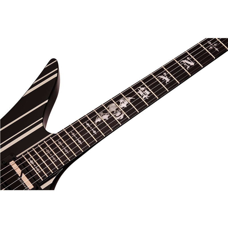 SCHECTER Synyster Gates Custom S - Black Silver
