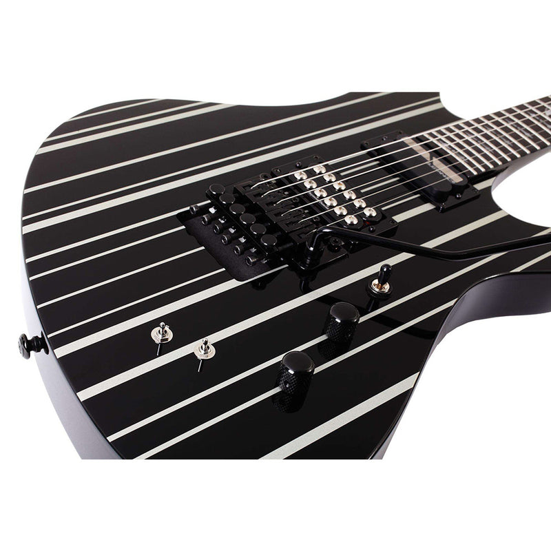 SCHECTER Synyster Gates Custom S - Black Silver