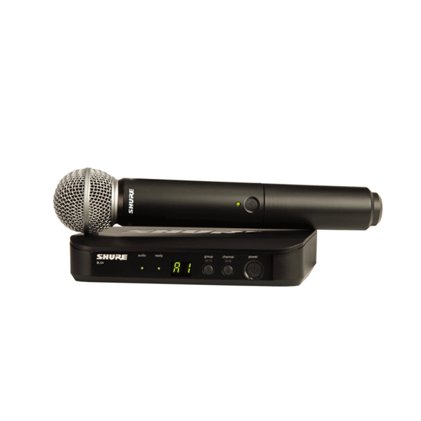 SHURE BLX24 / SM58 BLX Series Wireless System SM58 Mic-Main