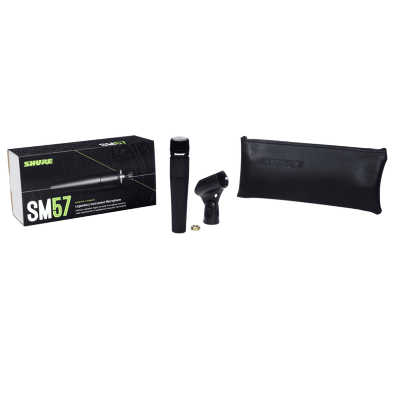 SHURE SM57 Cardioid Dynamic Instrument Microphone-Box