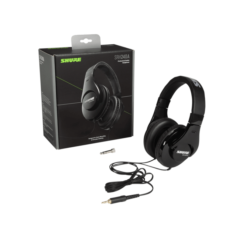 SHURE SRH240A Headphones Professional Quality