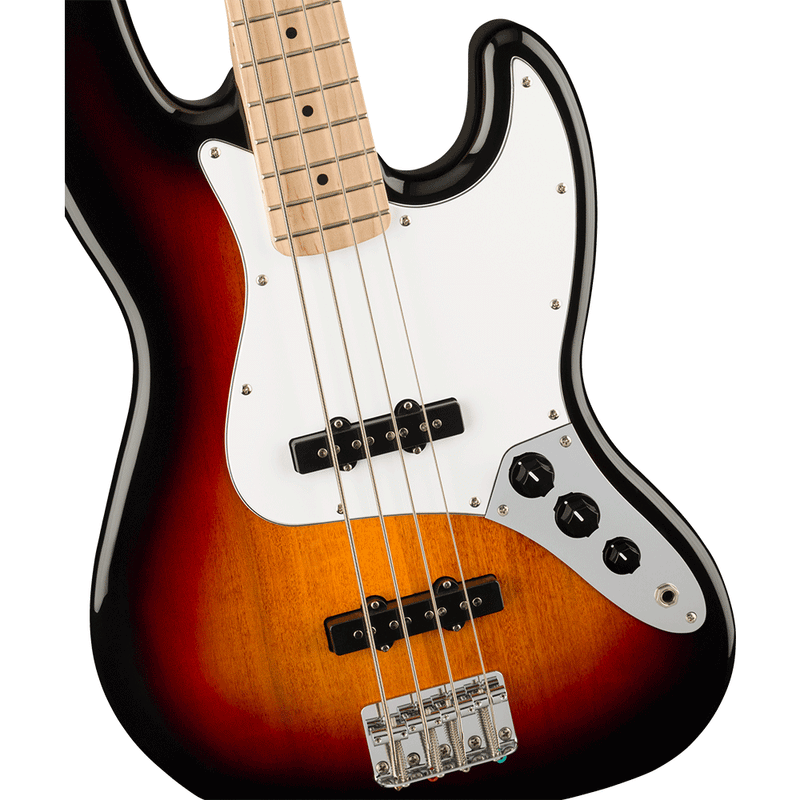 SQUIER Affinity Series™ Jazz Bass®, Maple, 3-Color Sunburst