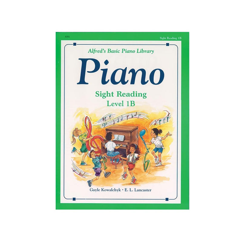 ALFRED BASIC PIANO SIGHT READING BOOK LEVEL 1B