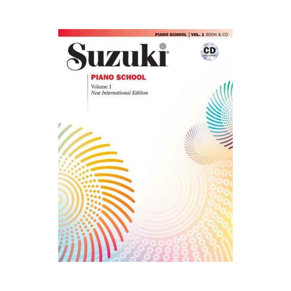 SUZUKI Piano School Vol. 1 Book & CD New Int. Ed