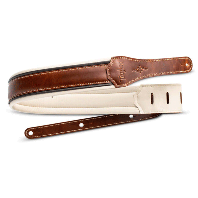 TAYLOR Renaissance Strap - Med Brown Leather 2.5 Inch - Main