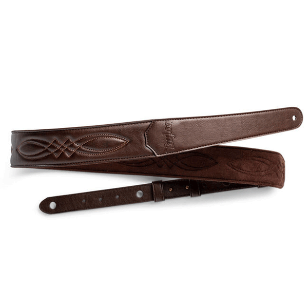 TAYLOR Strap - Vegan Leather Choc Brown 2 Inch-Main