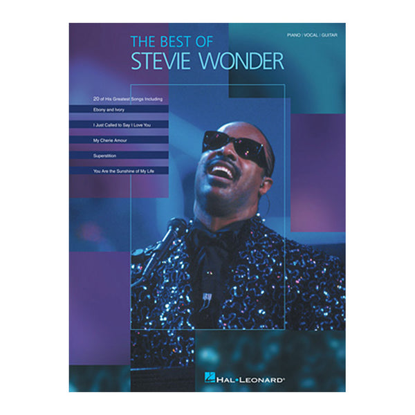 THE BEST OF STEVIE WONDER - PVG (PIANO VOCAL GUITAR)
