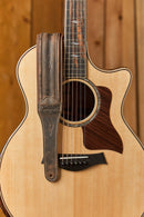 TAYLOR Element Leather Strap Distressed Brown 2.5 Inch