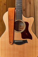 TAYLOR Strap Embroidered Honey Suede 2.5 Inch