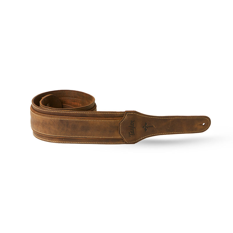 TAYLOR Wings Strap Dark Brown Leather 3"