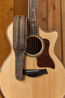 TAYLOR Element Strap Dark Brown Distressed Leather 3"