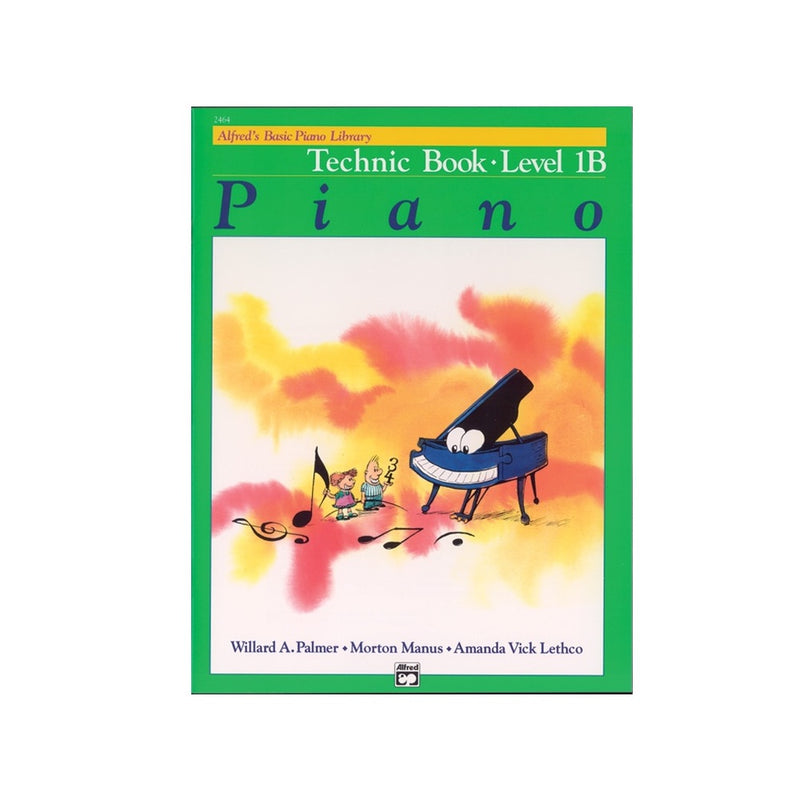 ALFRED BASIC PIANO TECHNIC BOOK LEVEL 1B