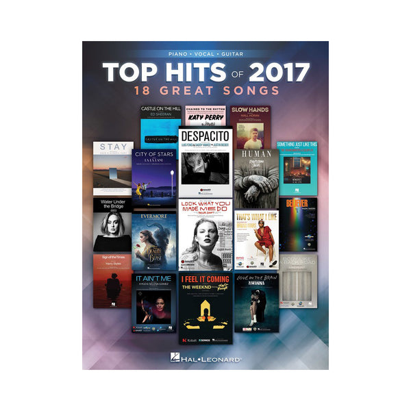 TOP HITS OF 2017 - PVG (PIANO VOCAL GUITAR)