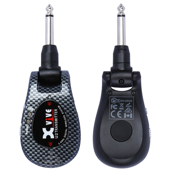 XVIVE U2 Carbon Guitar Wireless 2.4GHZ