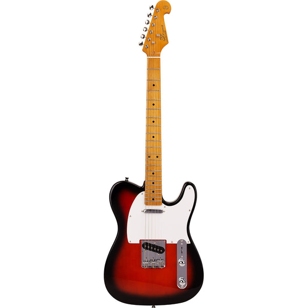 SX TL Electric Guitar - Red Antique Burst