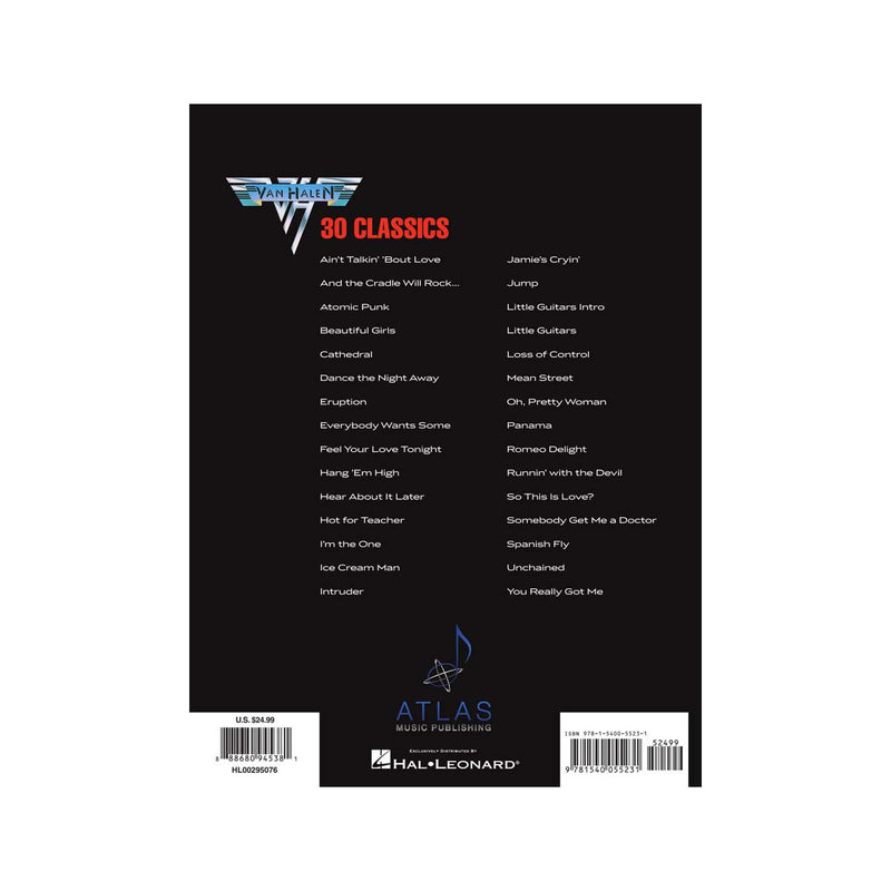 Van Halen - 30 Classics Updated Edition Guitar RV - TAB