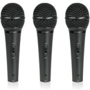 BEHRINGER ULTRAVOICE XM1800S MICROPHONE (3 PACK)