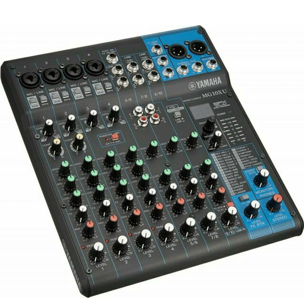 YAMAHA MG10XU 10 Channel Mixer with FX-Main