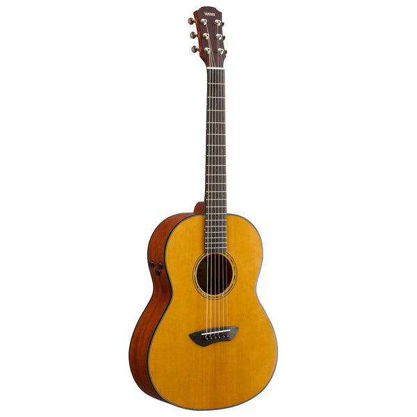 Yamaha CSF-TA TransAcoustic Parlour Steel String Guitar Natural