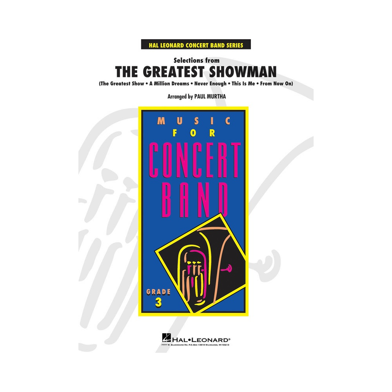 Selections from The Greatest Showman CB3 SC/PTS