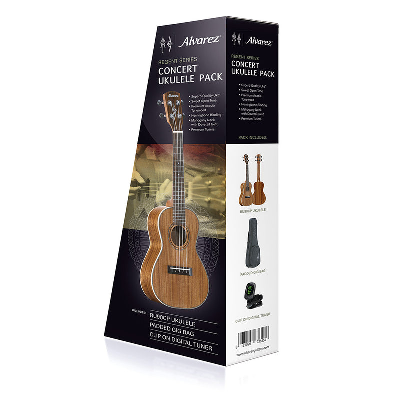 ALVAREZ Regent 90C Concert Ukulele Pack