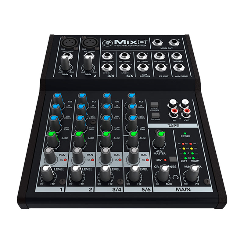 MACKIE Mix8 8-channel Compact Mixer