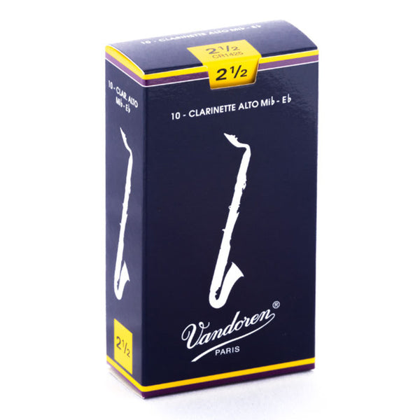 VANDOREN Traditional Alto Clarinet 2.5 - 10 Pack