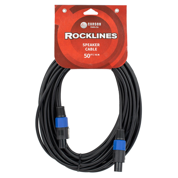 CARSON 50ft Speakon Speaker Cable