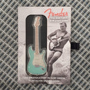 FENDER Silver Stratocaster Coin 1oz Surf Green