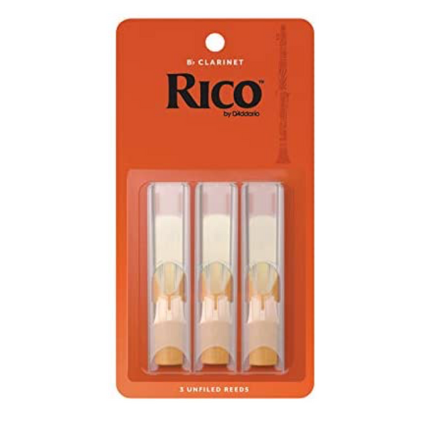 RICO B FLAT CLARINET REED 2.5 Q/P3