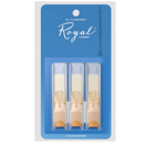 D'ADDARIO ROYAL B flat Clarinet Reed 3 Pack - 3.0
