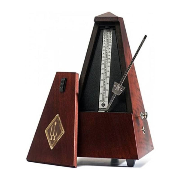 WITTNER W811M KEY WOUND METRONOME W/BELL MATTE MAHOGANY